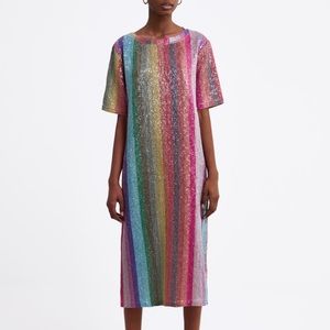 Zara Sequin Dress